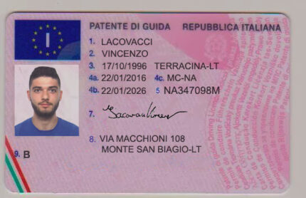 Buy Italy Driver License