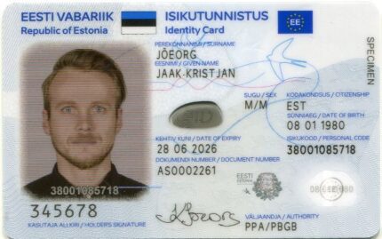 Buy Real Estonia ID Card