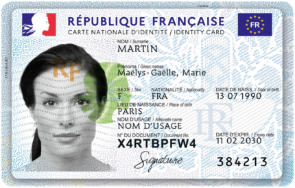 Buy Real France ID Card