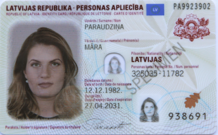 Buy Real Latvia ID Card