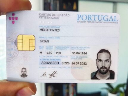 Real Portugal ID Card